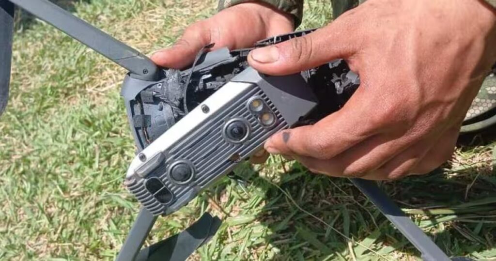 Dos niños resultan heridos en ataque con drones en Mina Chocó, Santa Rosa del Sur