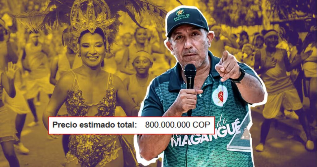 Nuevo contrato del Carnaval de Magangué genera dudas por la brevedad del proceso