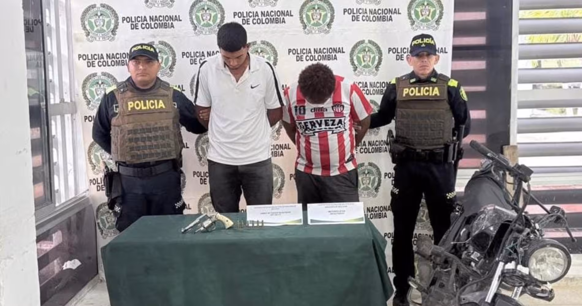 Capturan en Magangué a dos hombres con un prontuario alarmante