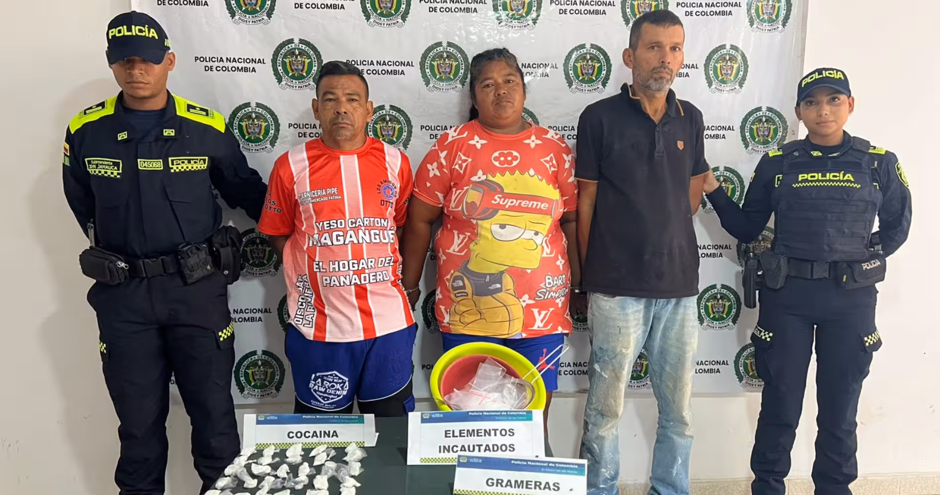 Operativo en Magangué revela punto de venta con “turnos” para distribuir droga