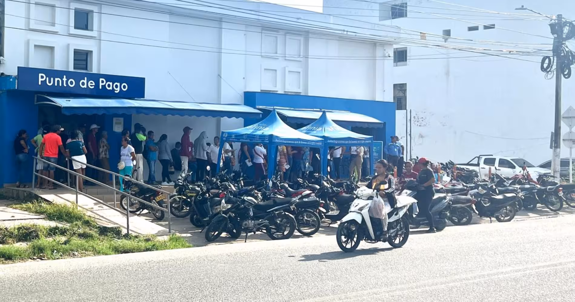 Magangué protesta: filas, caos y reclamos por el alza en la energía