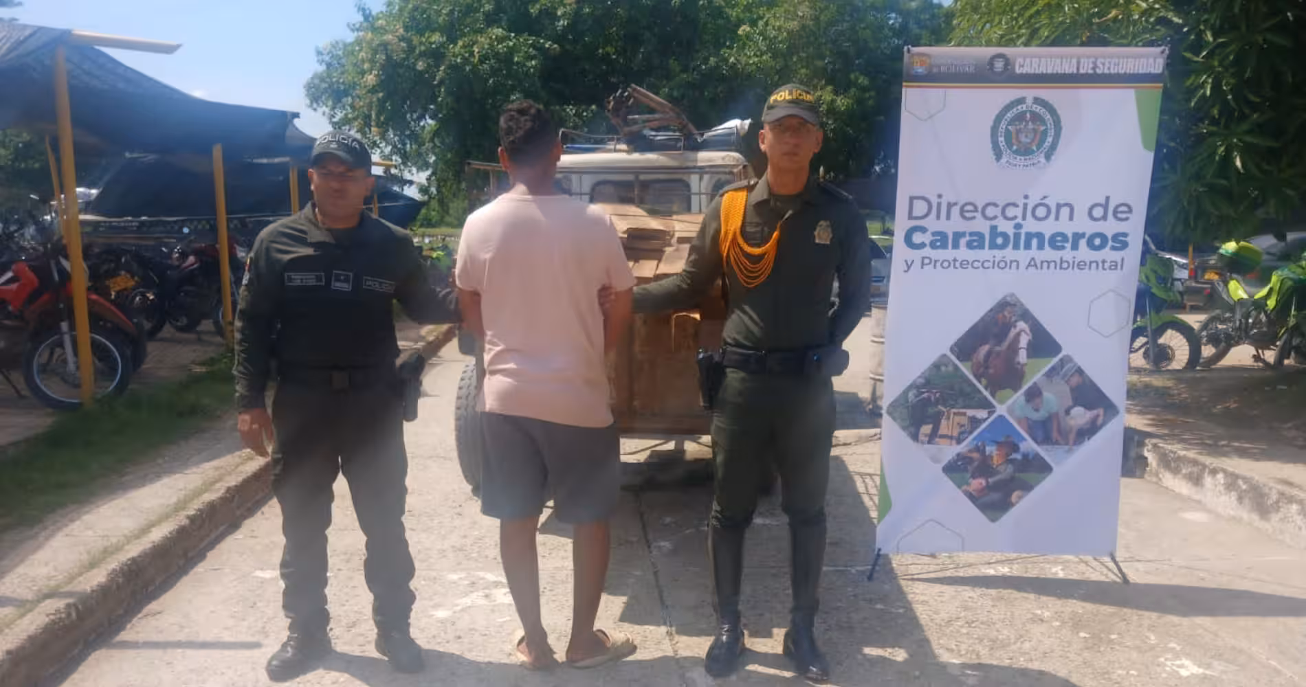 Un detenido en Magangué por tráfico ilegal de madera