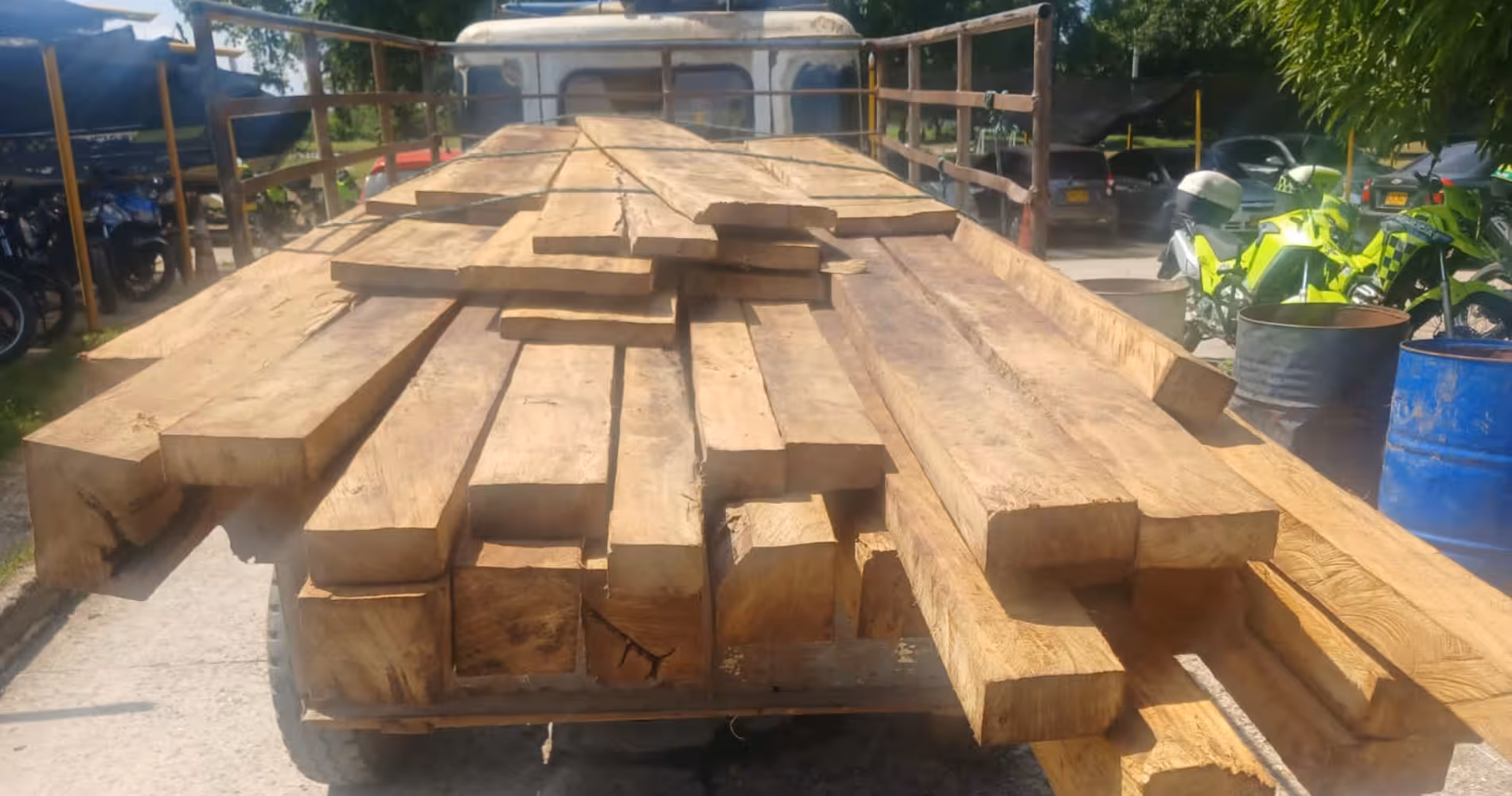 Un detenido en Magangué por tráfico ilegal de madera