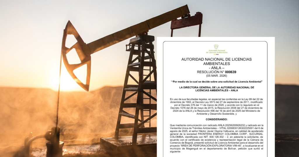 ANLA autoriza exploración petrolera en Magangué: hasta 55 pozos en bloque VIM-46